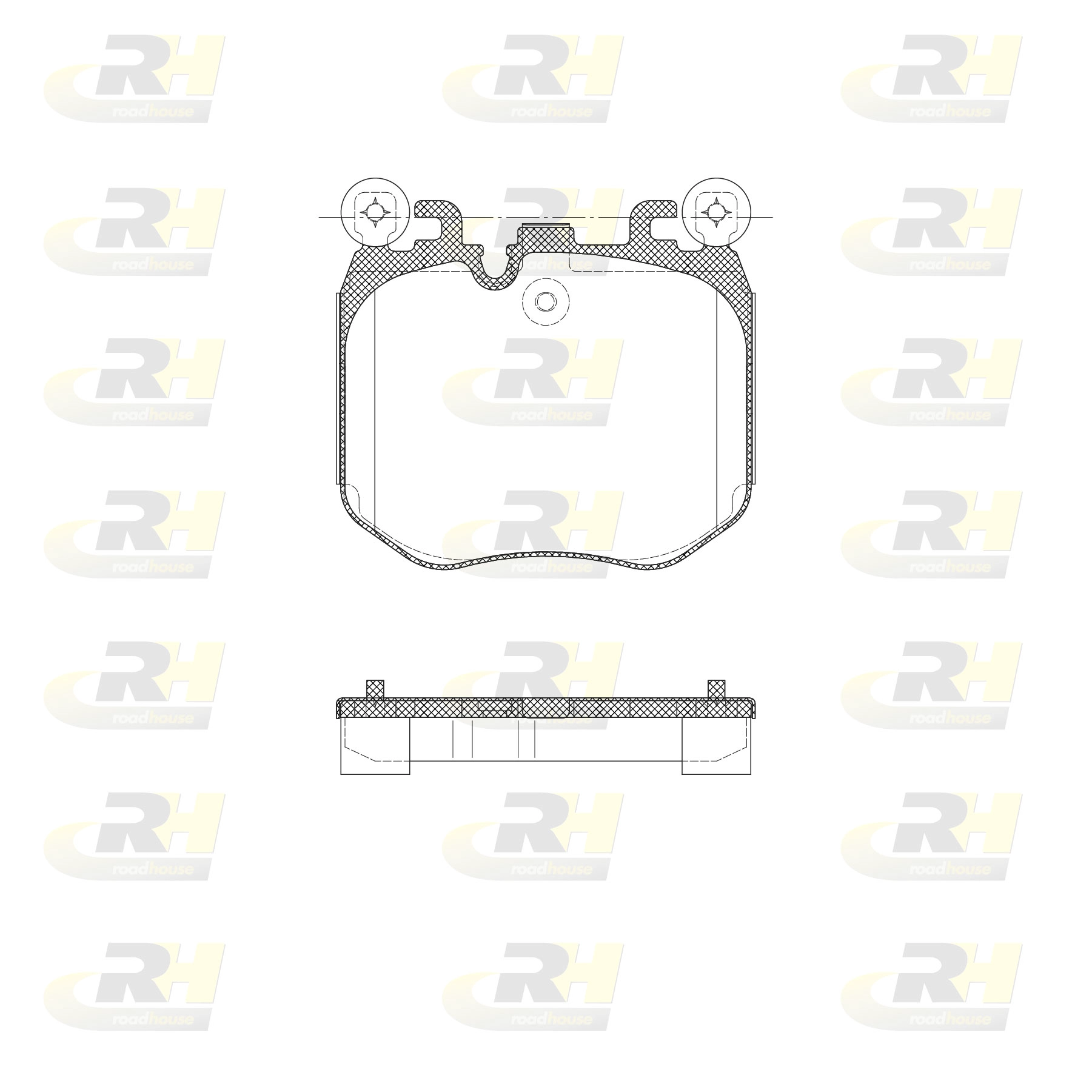 Колодки передние