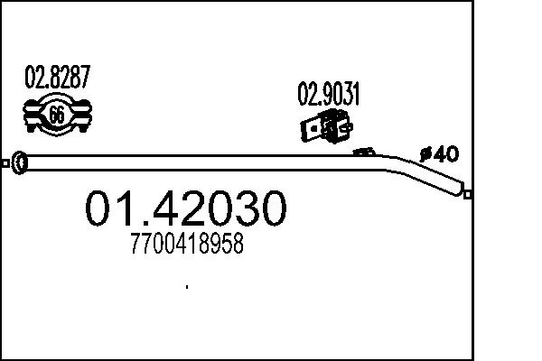 77 00 418 958