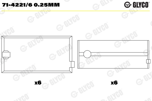 71-4221/6 0.25mm