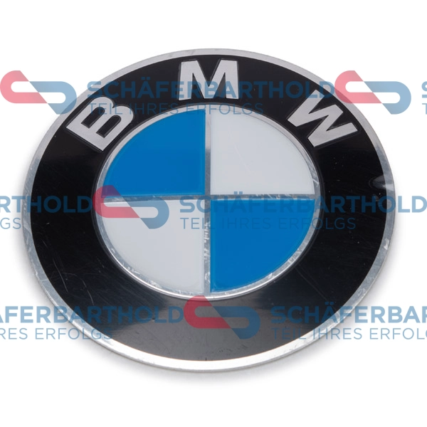 Эмблема фирмы BMW тисн,