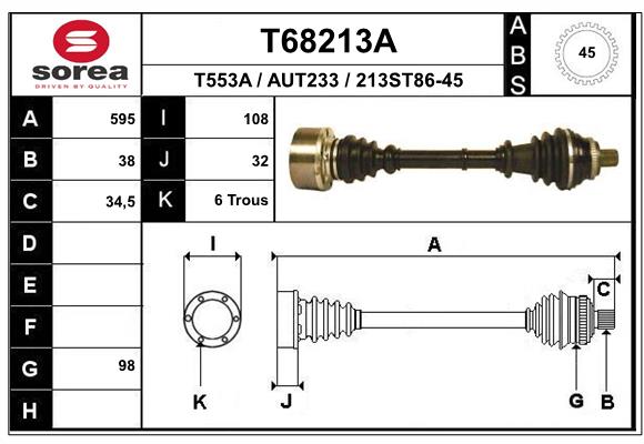 T68213A