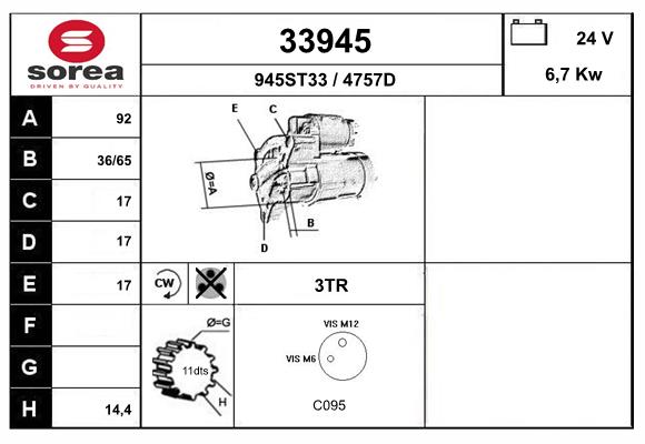 33945