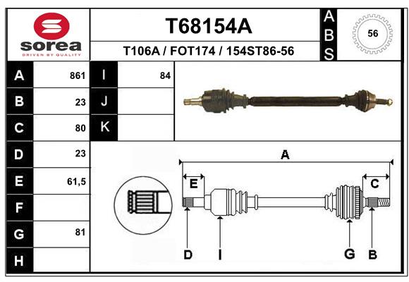T68154A