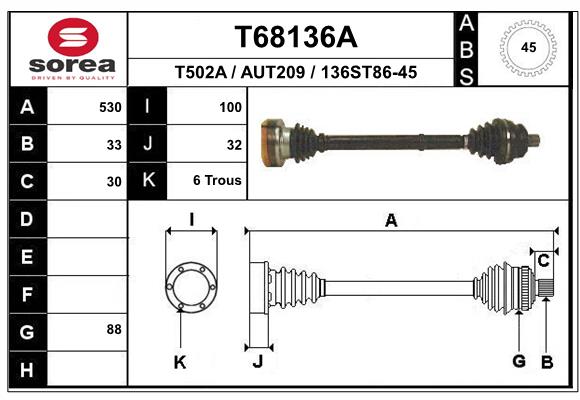 T68136A
