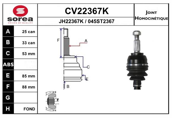 CV22367K