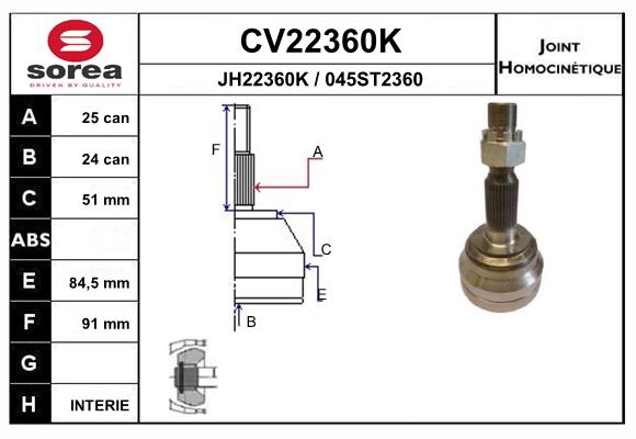 CV22360K
