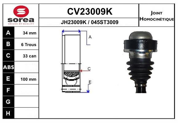 CV23009K