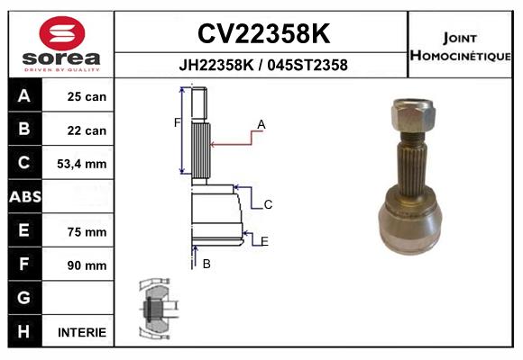 CV22358K