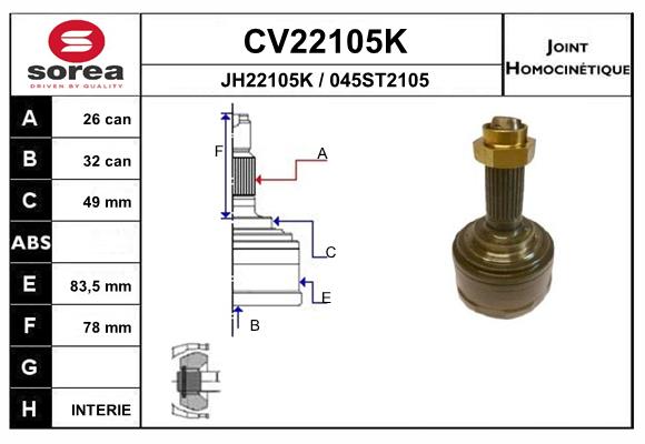 CV22105K