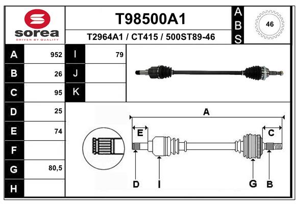T98500A1