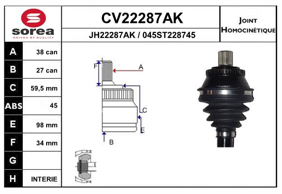 CV22287AK