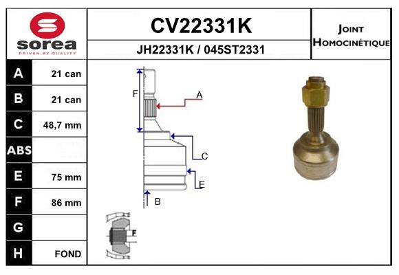 CV22331K