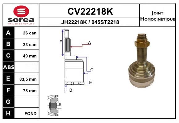 CV22218K