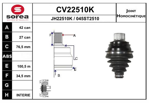CV22510K