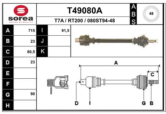 T49080A