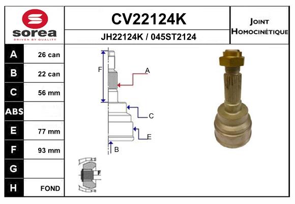 CV22124K
