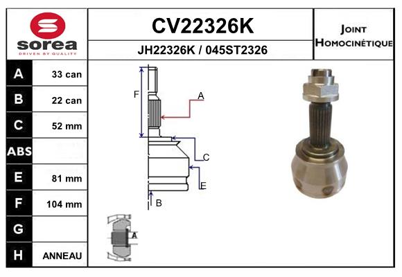CV22326K