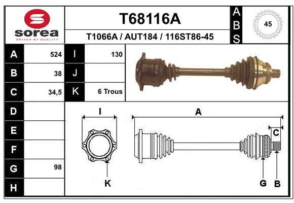 T68116A
