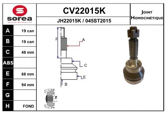 CV22015K