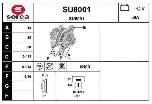 SU8001