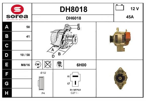 DH8018