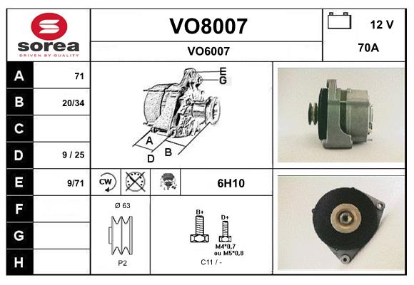 VO8007
