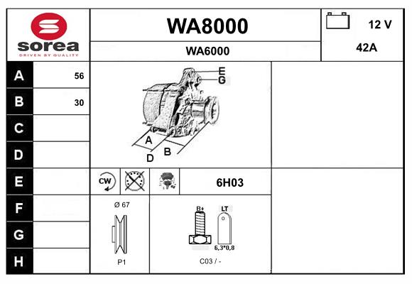 WA8000