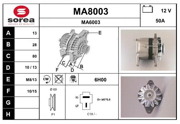 MA8003