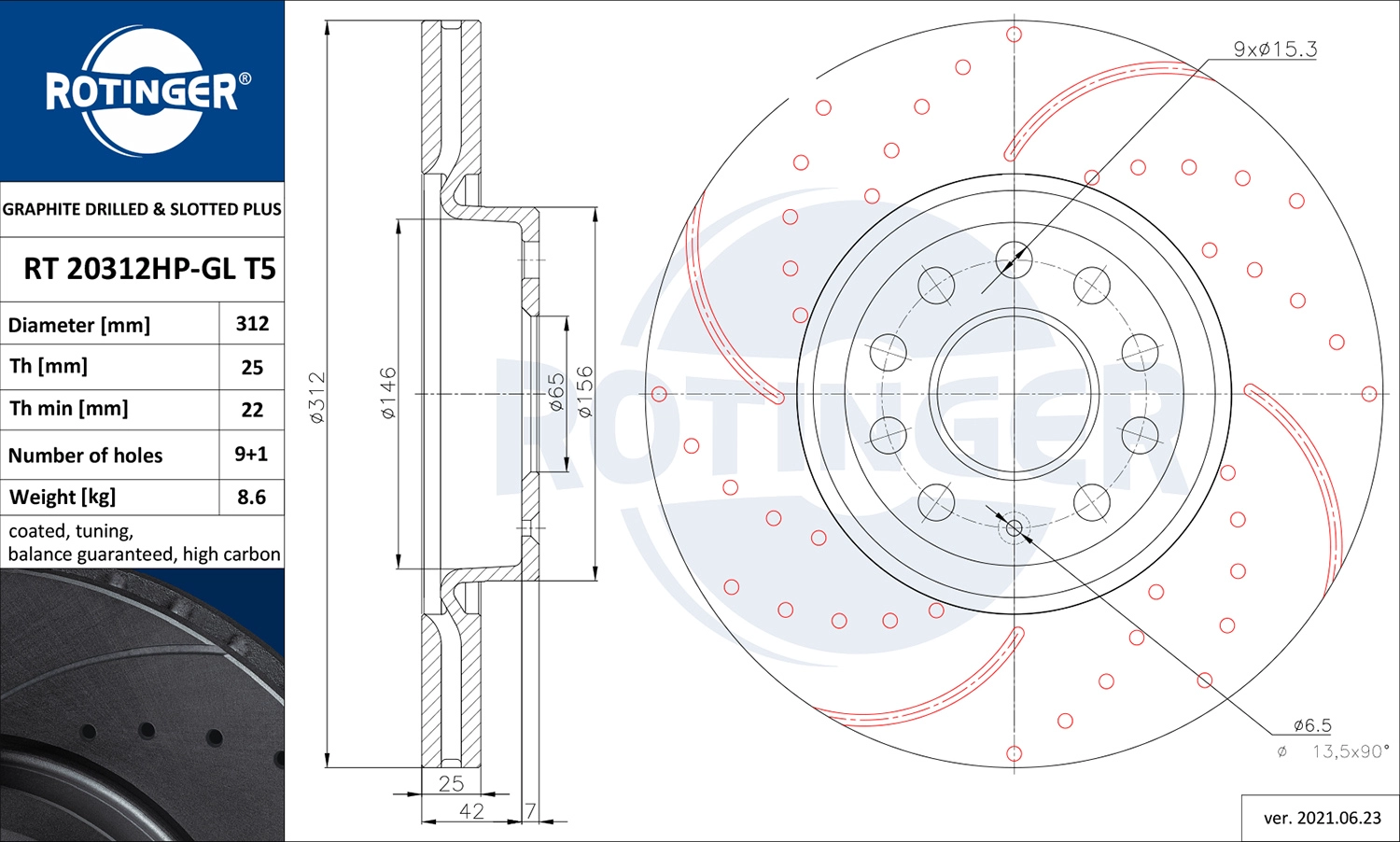 RT 20312HP-GL T5