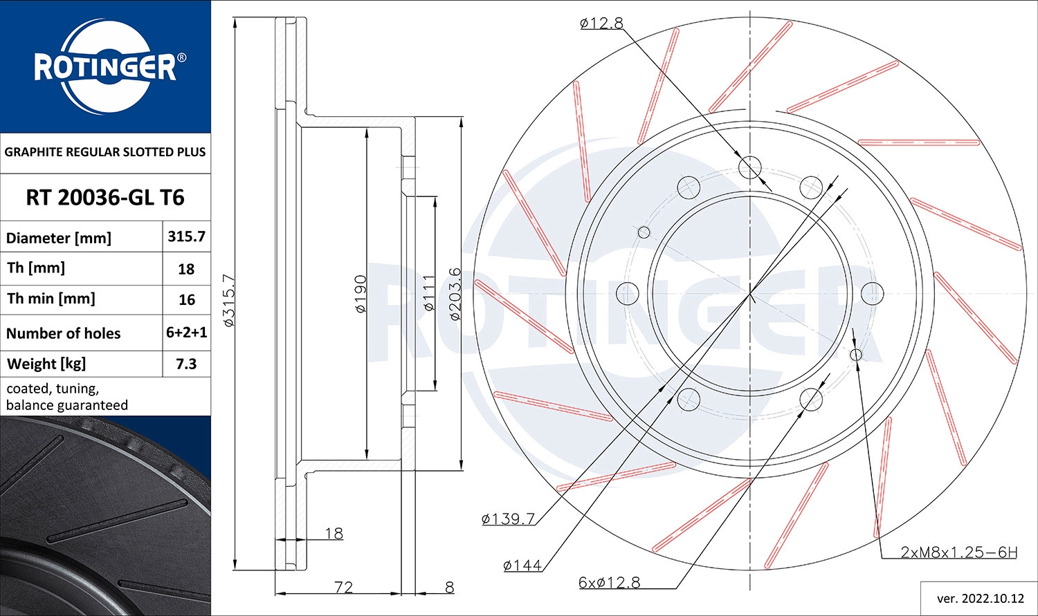 RT 20036-GL T6