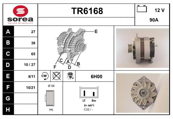 TR6168