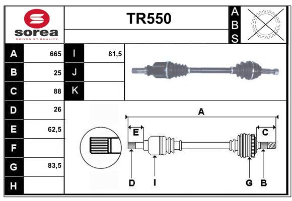 TR550