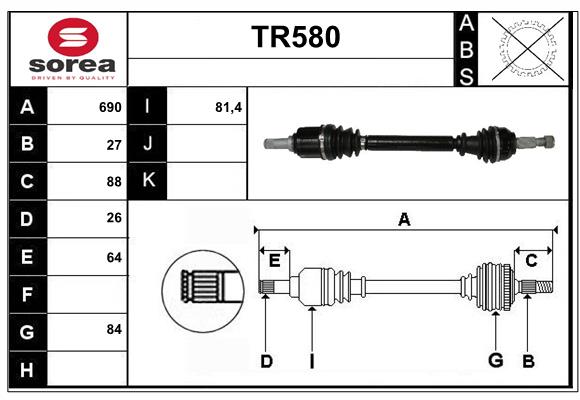 TR580