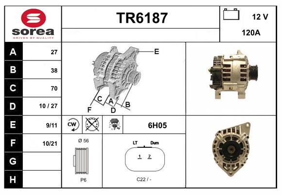 TR6187