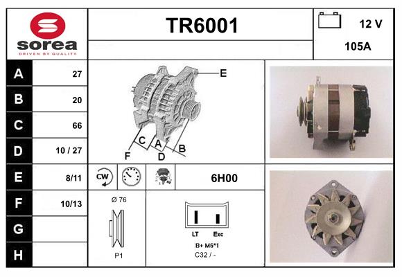 TR6001