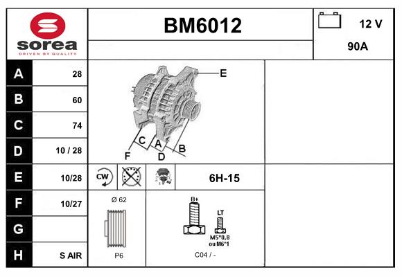 BM6012