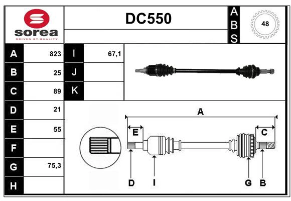 DC550