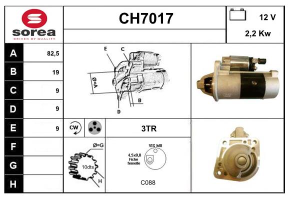 CH7017