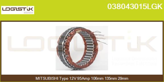 A3TN1791STATOR
