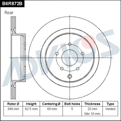 B6R872B