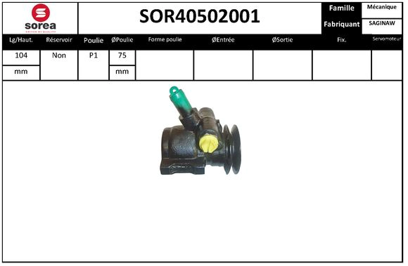 SOR40502001