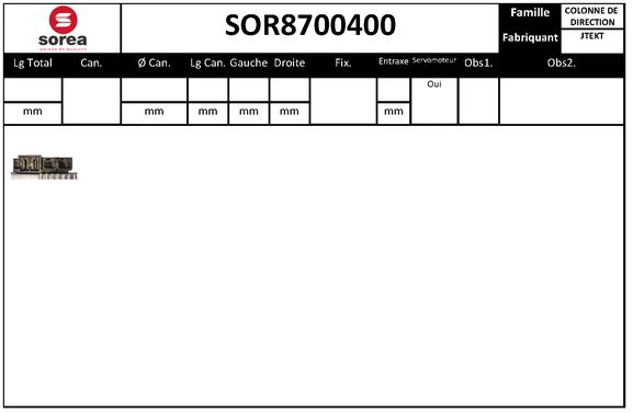 SOR8700400